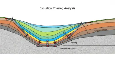 Analyse du phasage d’excavation