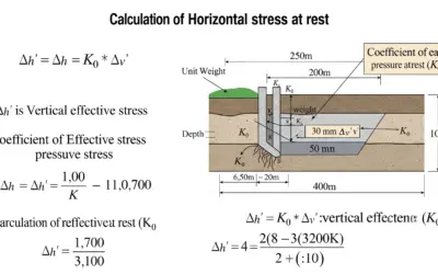 Calcul de la Contrainte Horizontale au Repos (K0)