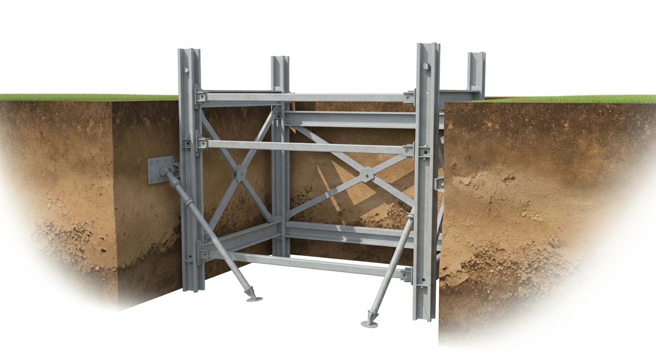 Dimensionnement des Liernes et Butons études géotechniques