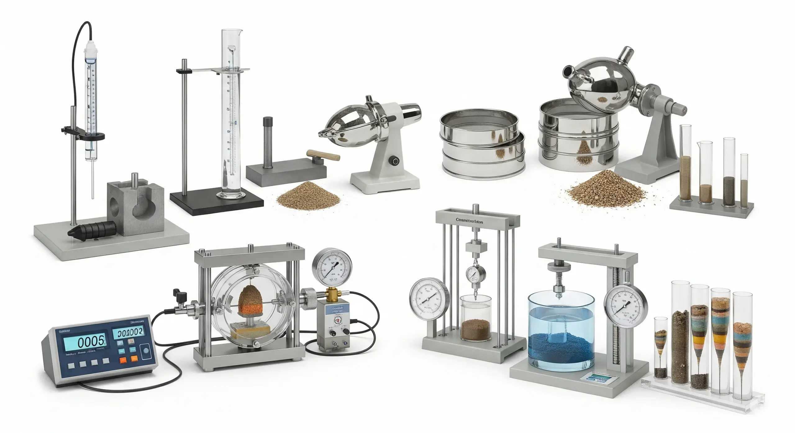 Synthèse des essais en laboratoire   études géotechnique