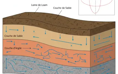 Analyse de l’Anisotropie de Perméabilité dans un Sol Stratifié
