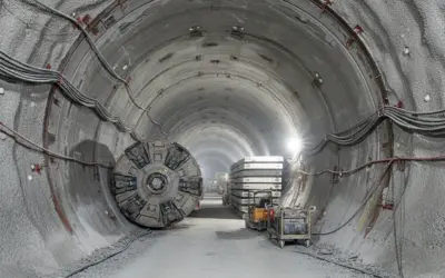 Calcul de la Zone Endommagée (EDZ) d’un Tunnel TBM