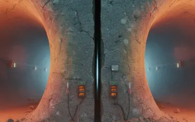 Contraintes Thermiques dans un Pilier de Mine