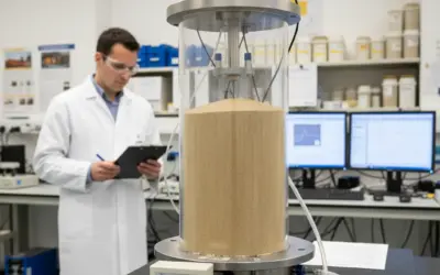 Interprétation d’un Essai en Colonne Résonante