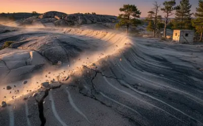 Atténuation des Ondes en Mécanique des Roches