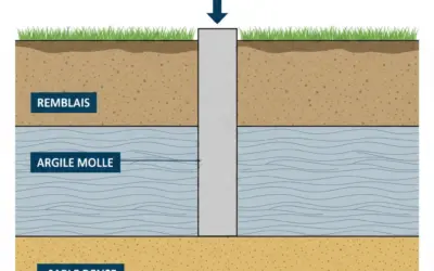 Dimensionnement d’un Pieu-Barrette pour une Tour IGH
