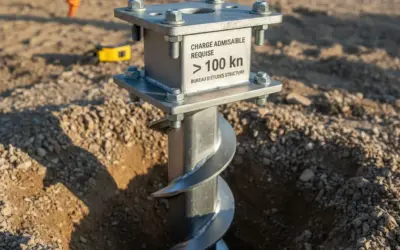 Vérification de la Capacité Portante d’un Pieu Vissé